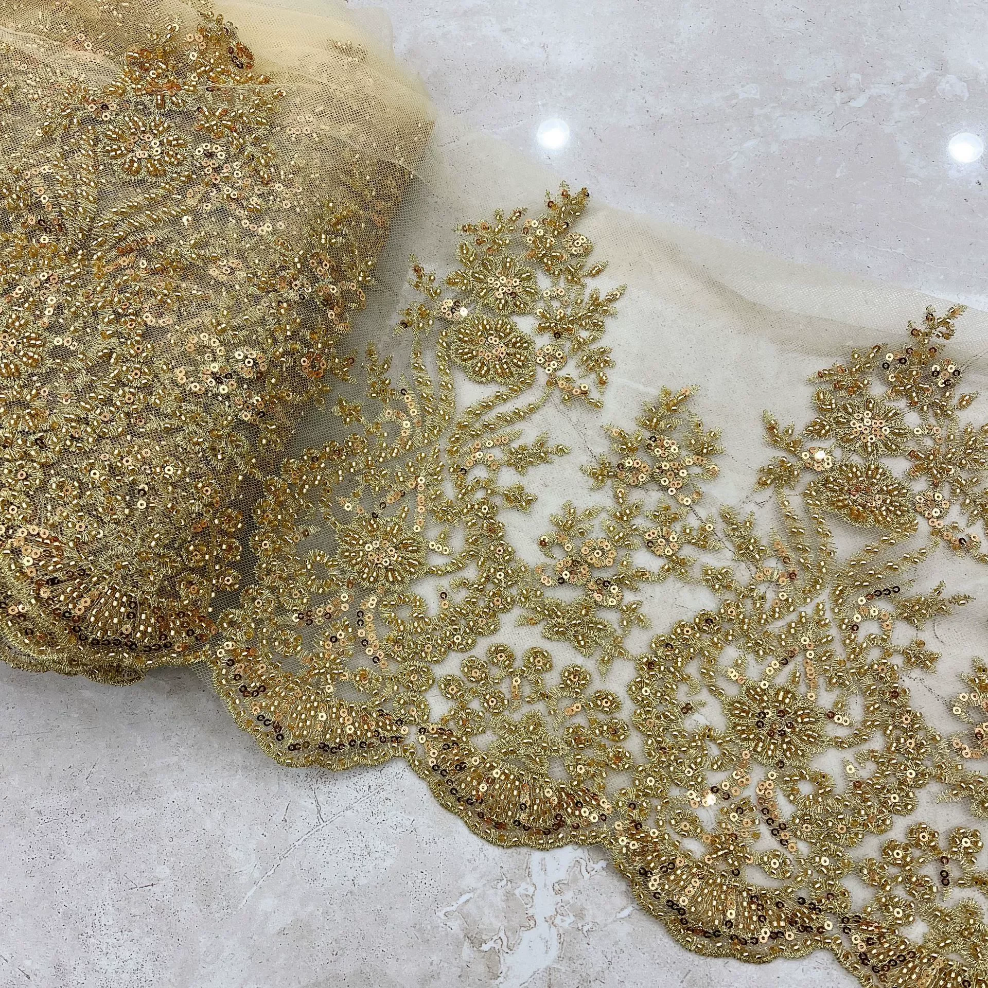 New Border Lace Trim Wedding Dress Veil DIY Accessories Clothing Trim