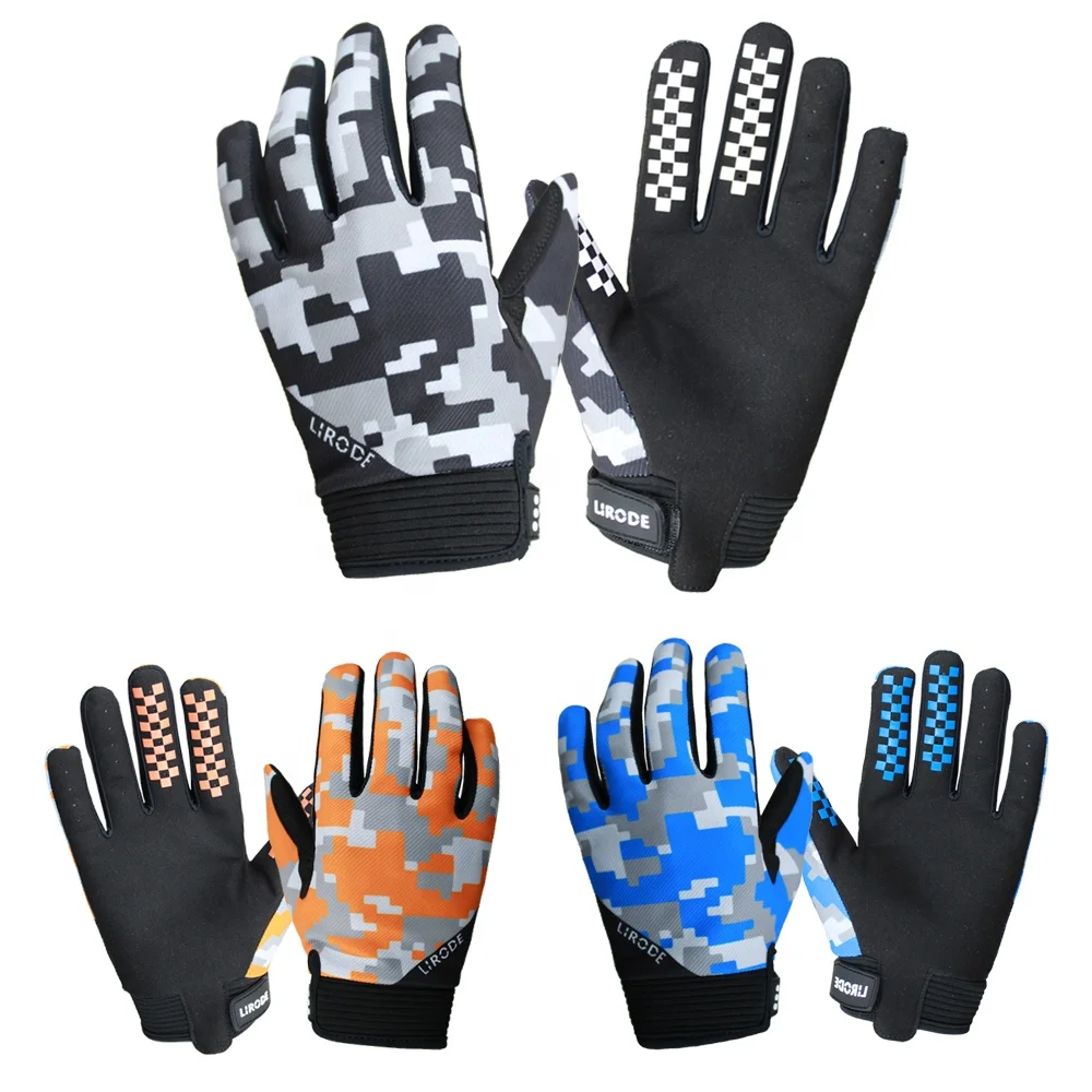 Men Women Motocross Riding Driving Tactical Gloves Custom Non Slip Protective Racing ATV Gloves For Dirt Bike MTB BMX XC DH