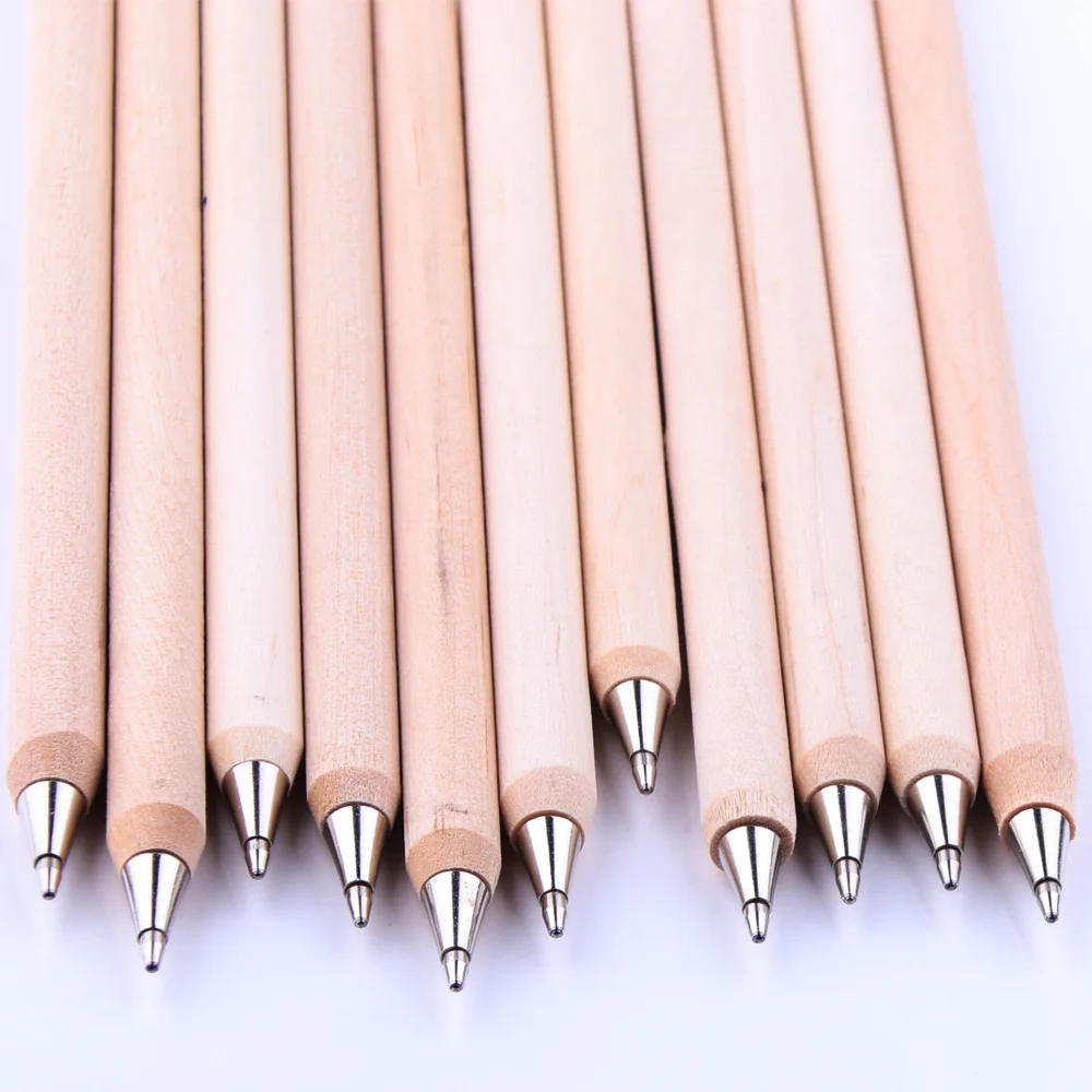 Black wooden pen slim cheap pen wooden natural wood pen