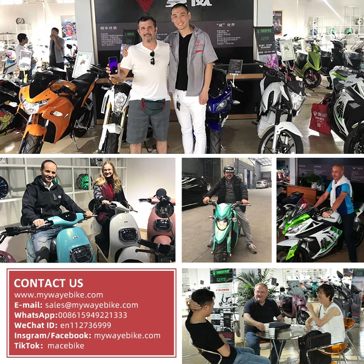 Wholesale Battery Powered High Speed Adult Electric Motorcycle Bike 20000W
