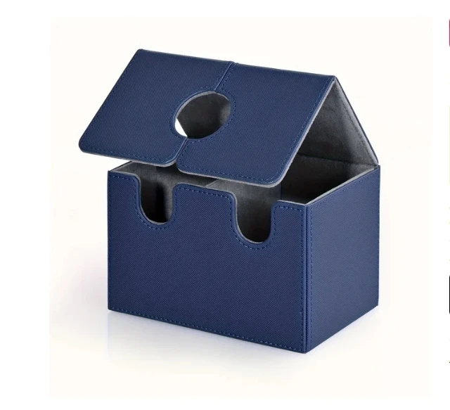 High quality Premium Deck Case MTG 100+ Flip Leather PU Deck Box Magic
