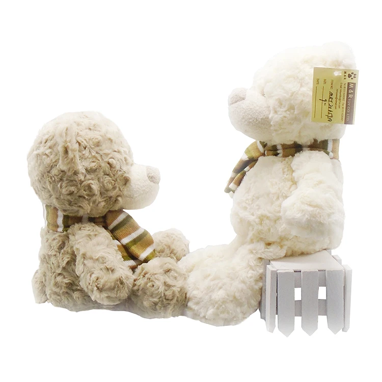 Microwavable stuffed animal scented toy cozy bear toy with heating pack