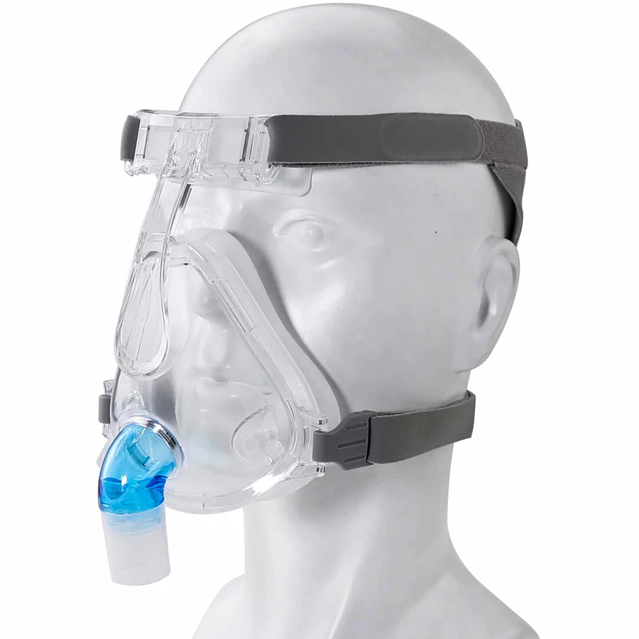 New Hot Sale Sleep Apnea Full Face CPAP Mask for CPAP Machine With Hose Headgear