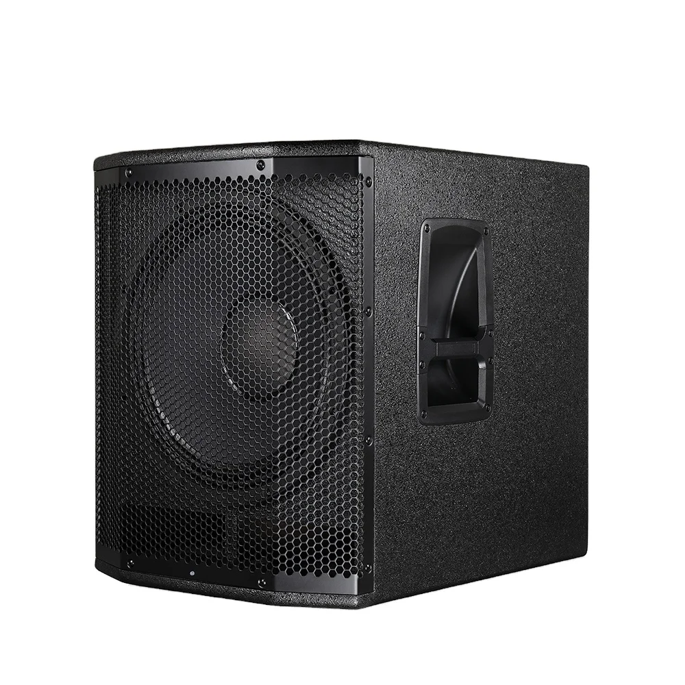 15 inch pa system high acoustic output low frequency active subwoofer