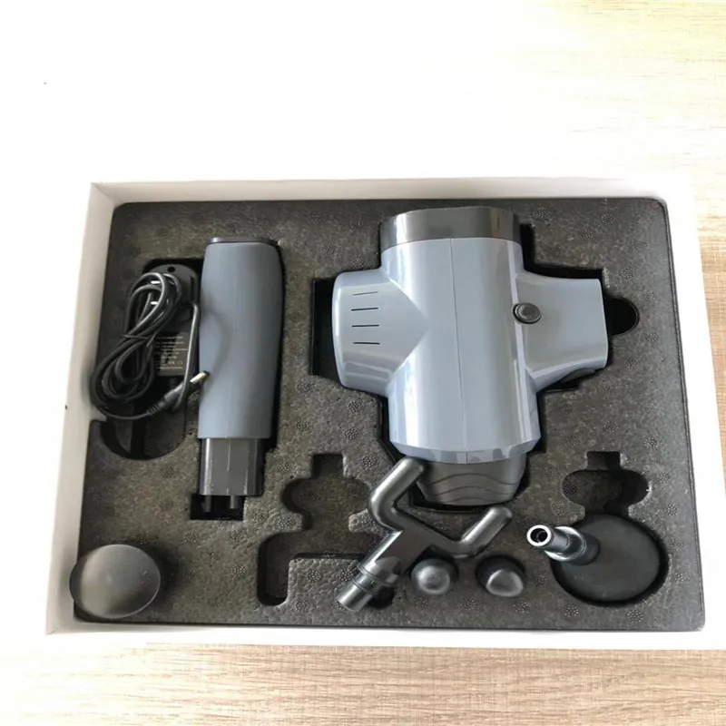 
Muscle Massager Gun Handheld Deep Tissue Muscle Massage Cordless Percussion Massaging Professional 5 Variable speedsWE-8201 