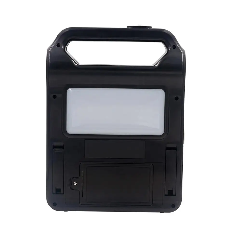 Outside mobile phone charger use solar power bank Portable Power with wireless TF card speaker and lighting