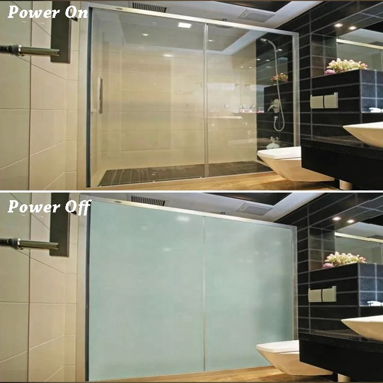PDLC Glass For Office Room Partition Glass Wall Pelicula Inteligente De Vidrio Inteligente Float Glass Switchable Privacy Room