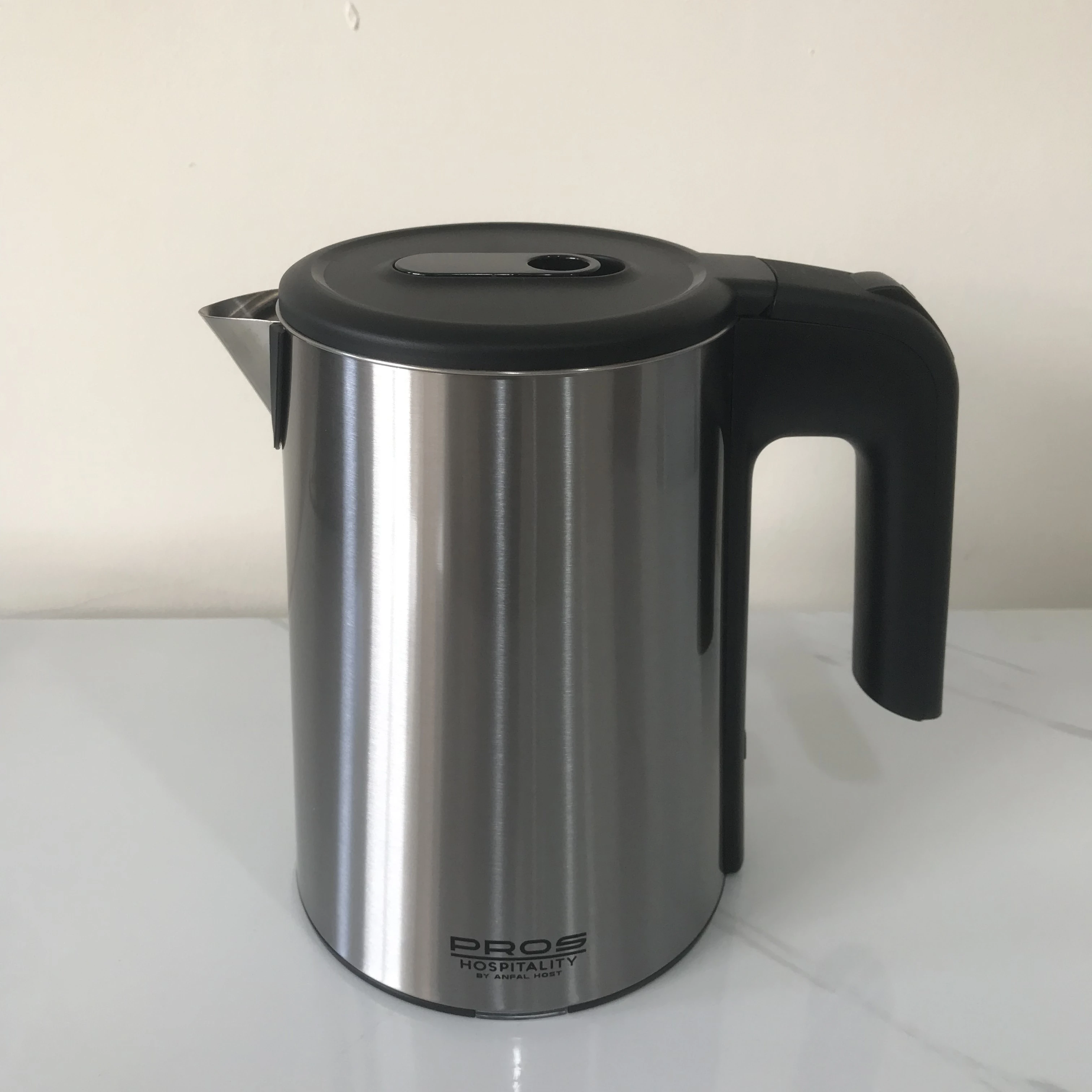Hotel Kettle Tray Set Electric Stainless Steel Water Boiler With Welcome Tray And Cups For Hotel Guestroom