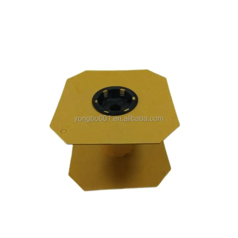 250mm Square Kraft Paper bobbin coil Sustainable Cardboard Bobbin for Creative Projects Decorative Paper Coil spool