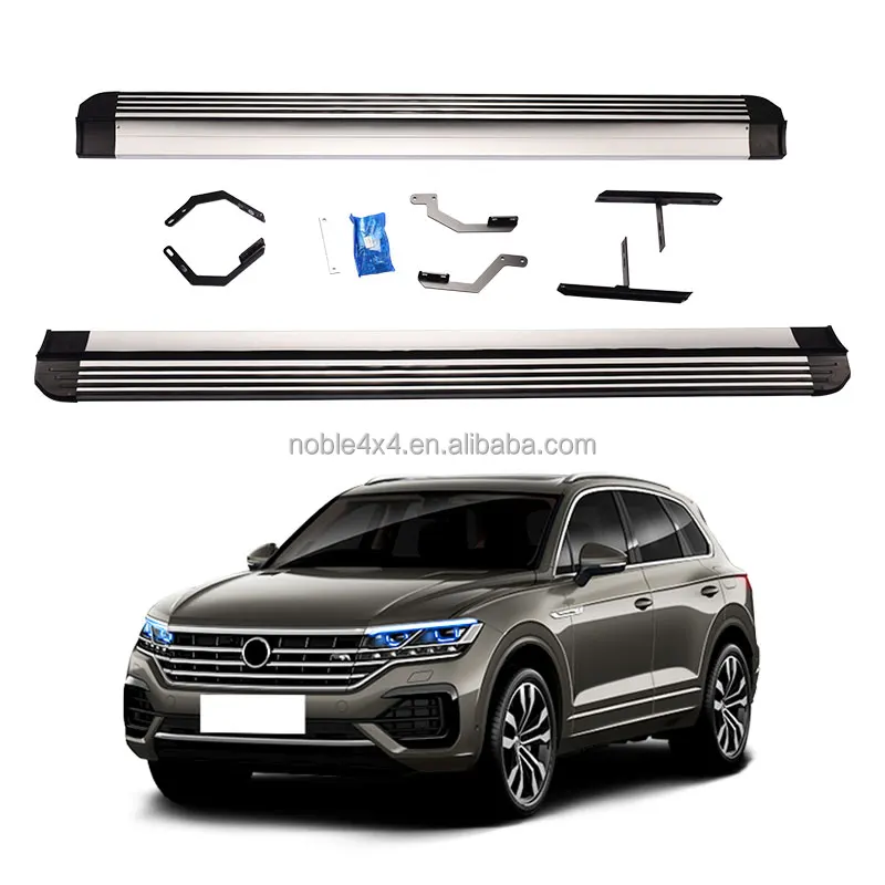 Good Quality Auto Parts Wholesale Non-slip Aluminum Alloy Fixed Side Step Running Board For VW TIGUAN
