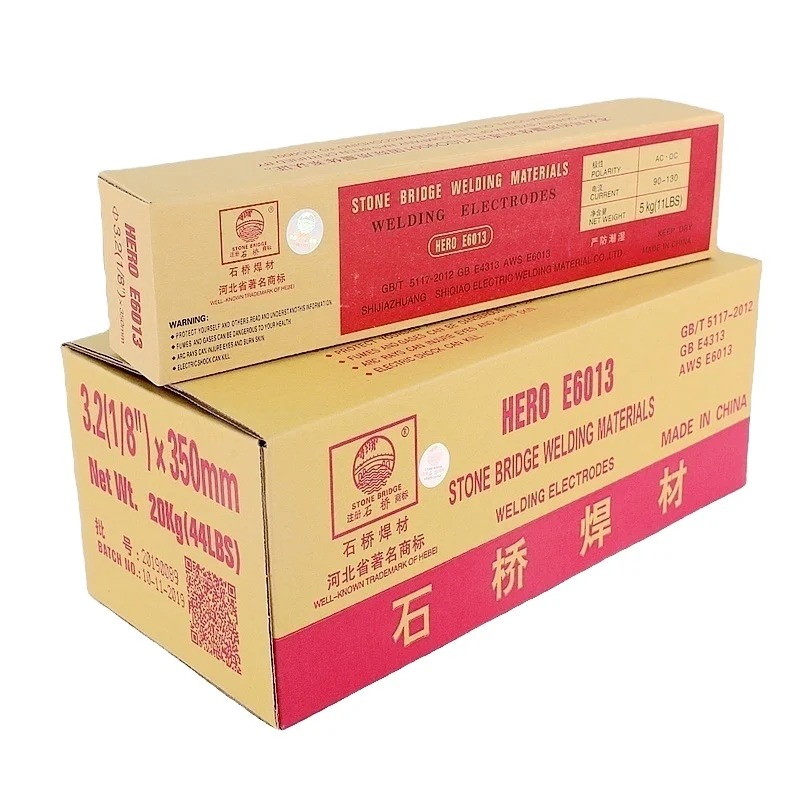 Shijiazhuang Shiqiao Electric Welding Material Co.,ltd Supply Hot Sale Welding Electrode Welding Rod AWS E6013   E7018