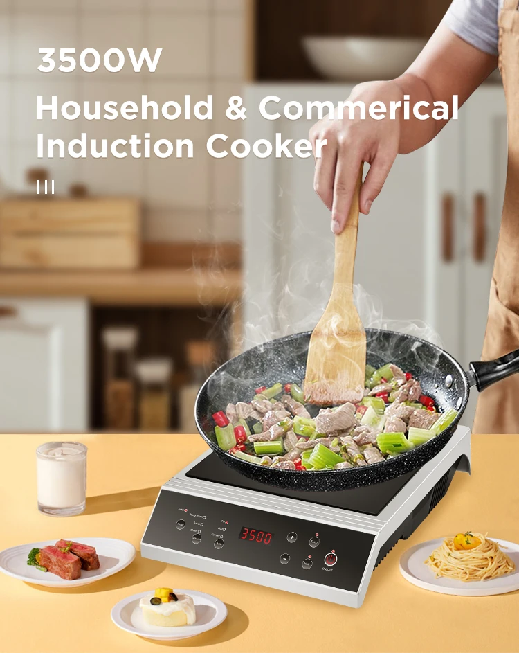 Commercial New Plastic Single Burner Home Portable Kitchen Cooking Induction Stove