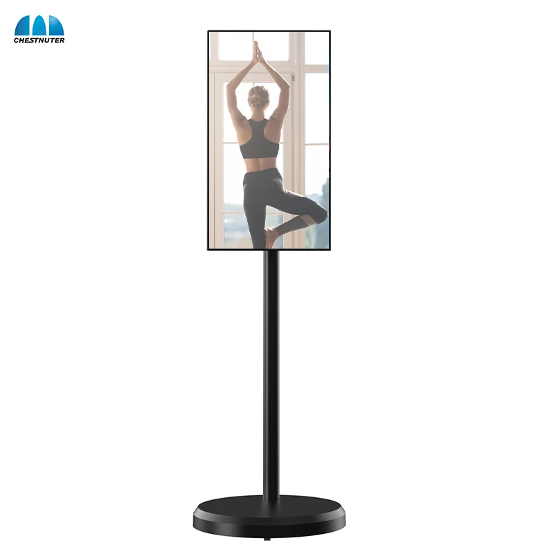 2024 Portable Smart rotating screen 21.5 27 32 inch touch display IPS mobile Android 13 IPTV Touch Screen Smart TV