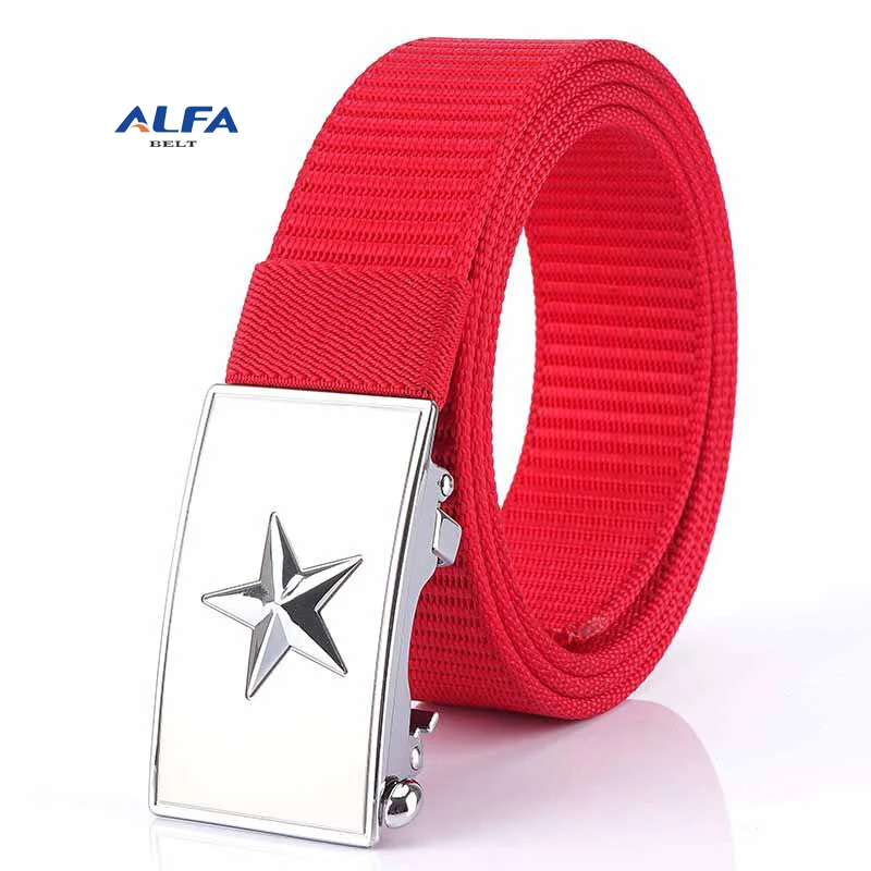 Alfa наружные ремни для мужчин, оптовая продажа, дешевые ремни, мужские ремни, Повседневные вязаные ремни