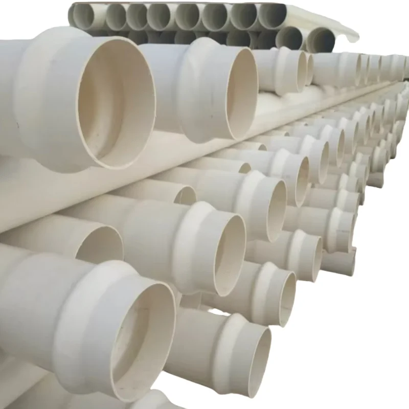Rigid Polyvinyl Chloride PVC Plastic Pipe Supply Pipe Drain Pipe 110 mm 63 mm 32 mm