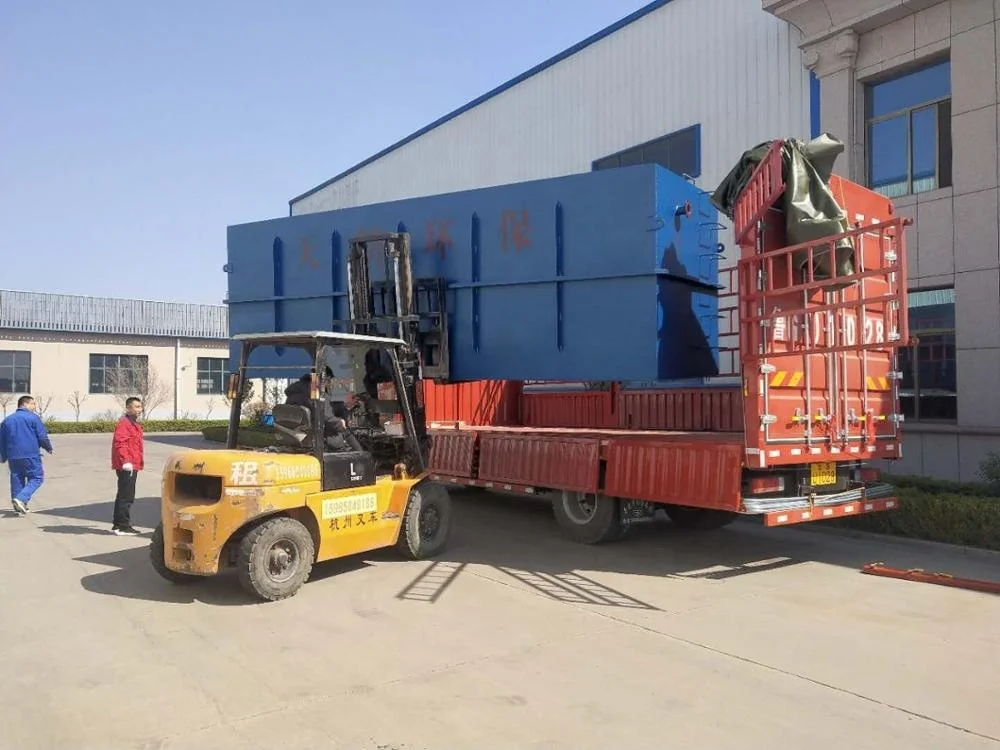 Animal manure /slaughter sewage treatment AO process integrated sewage treatment plant