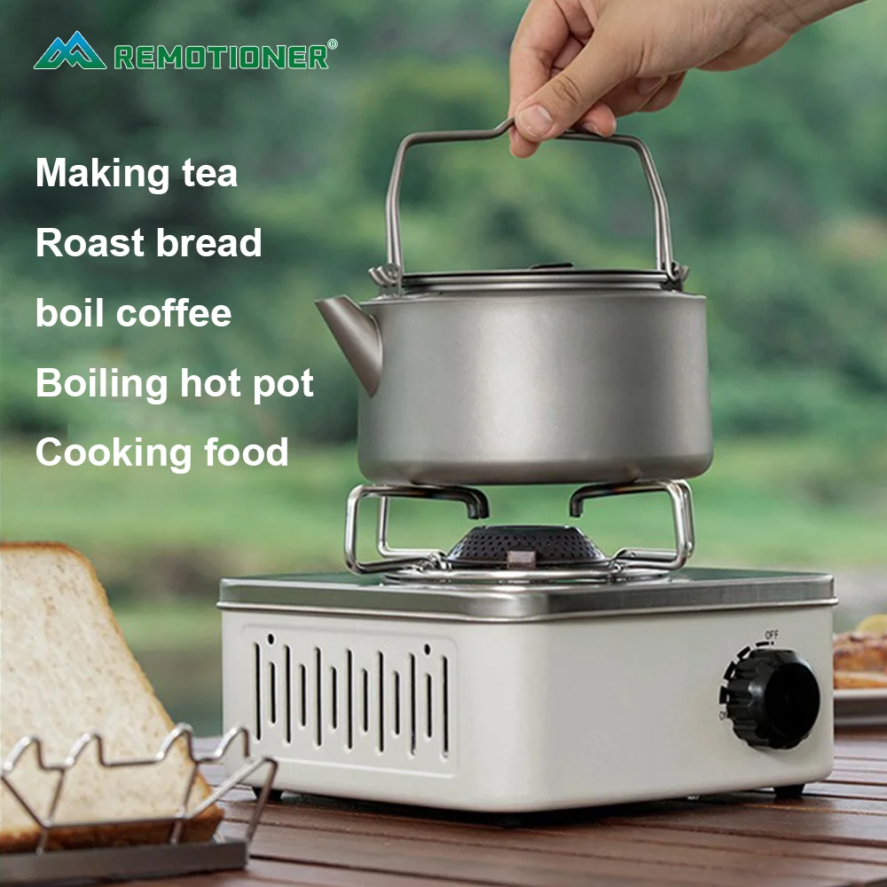 Camping Picnic Emergency Portable Butane Cookware Stove Small Square Mini Cas Stove