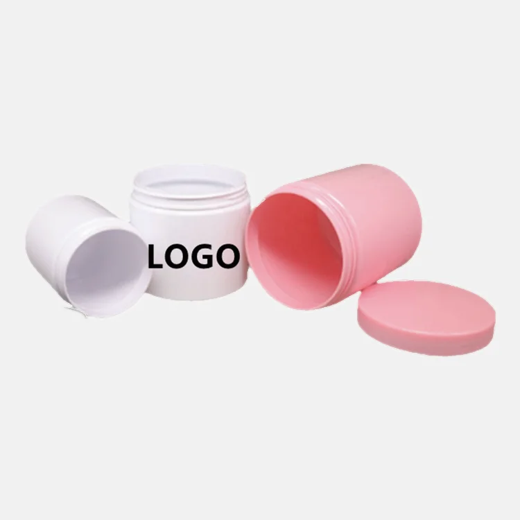 Factory Wholesale Customized Orange White Childproof Pet Vitamin Pill Bottle