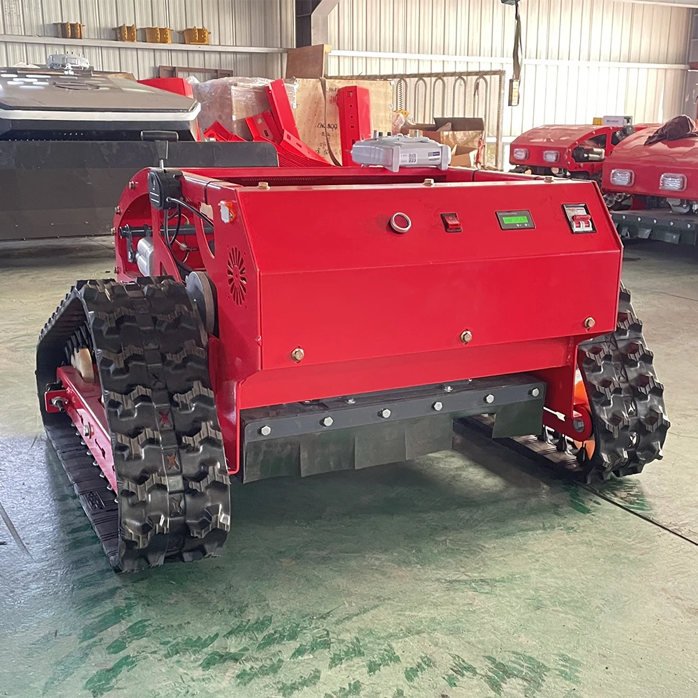 All Terrain Rc Remote Lawn Mower 550mm Remote Control Agricultural Riding Lawn Tractor Mower