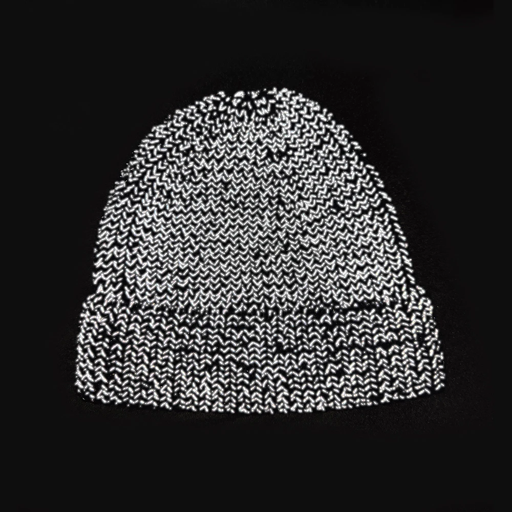
New Reflective Knit Hat Night Outdoor Sports Safety Beanie Hat/reflective hat 
