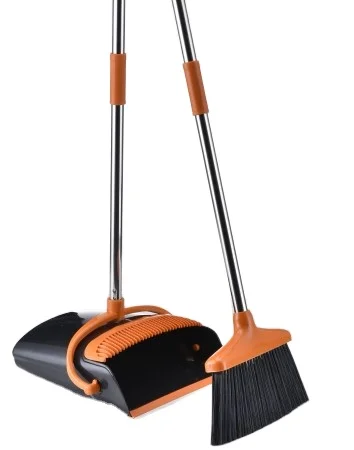 house cleaning tools dustpan and brush set with long handle