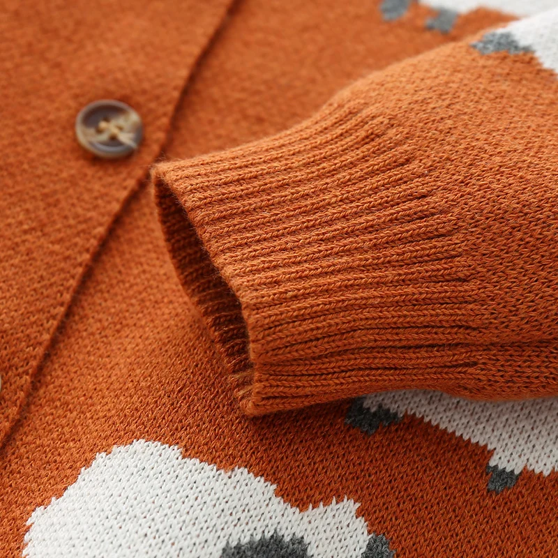 AustinBella/оптовая продажа бутик детской одежды для мальчиков вязаная детская одежда 100% хлопок Детский милый кардиган