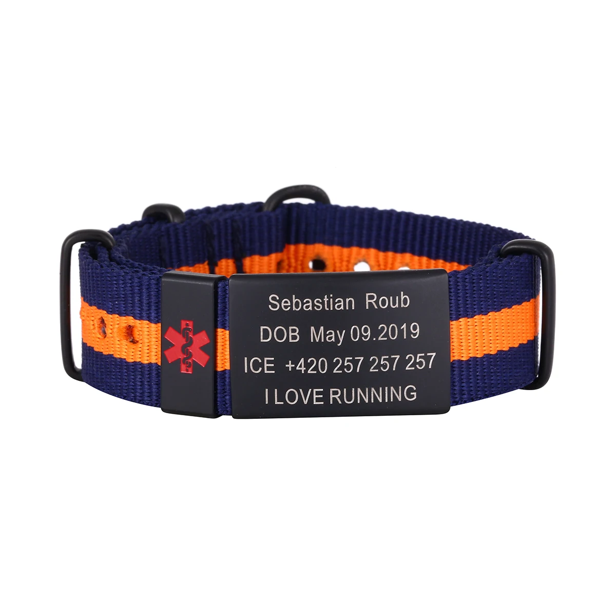 Best quality custom OEM sublimation printed logo colorful elastic fabric wristband bracelet for promotion, events
