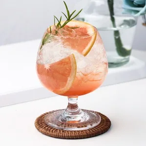 Brandy Snifters Cognac Glasses Brandy Glasses for Spirits - Clear Drinking Glass Snifters - Short Beer Tasting Glasses gift set