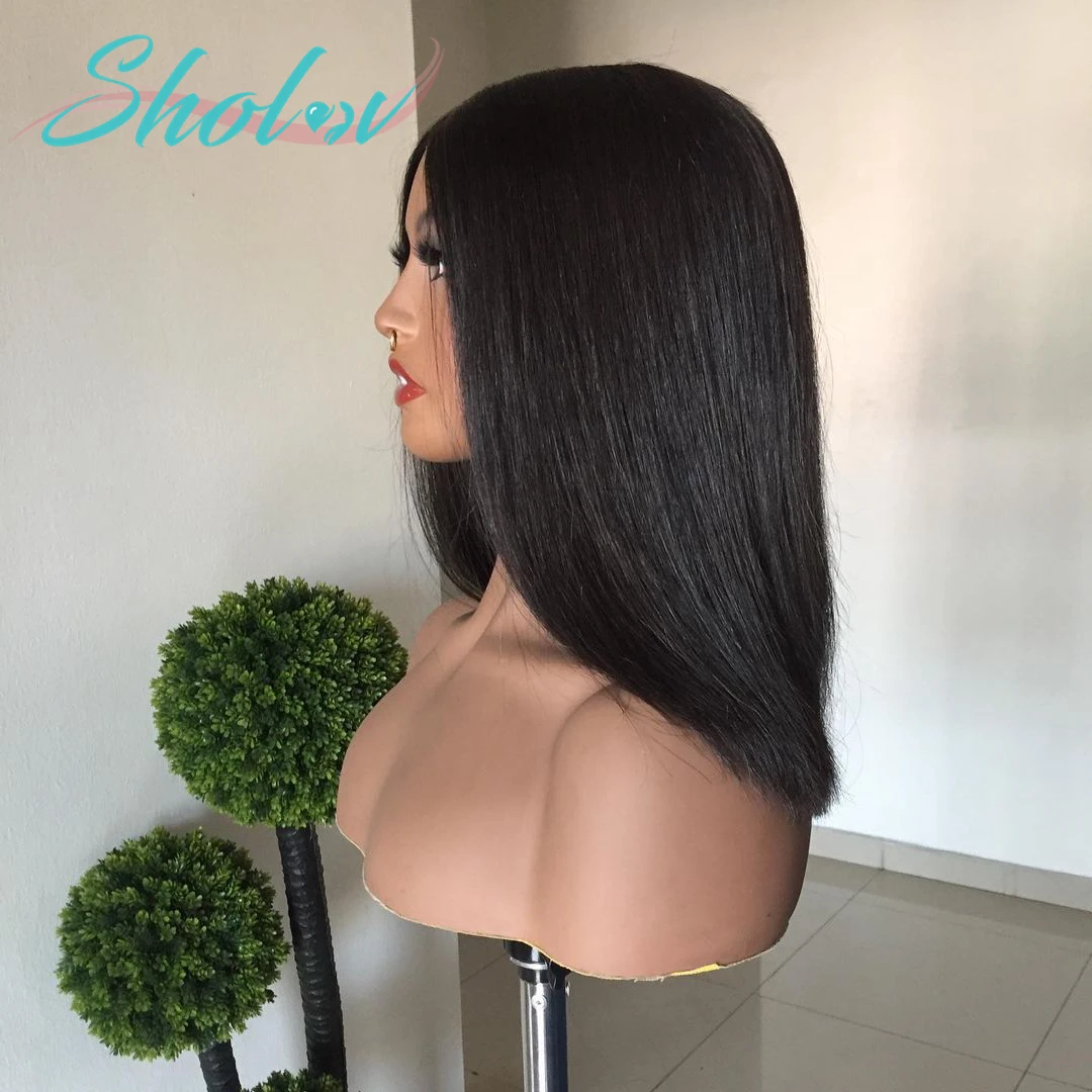 Wholesale Transparent Glueless Virgin Bob Wig,Human Hair Lace Front Vietnamese Bob Wig Raw Hair,Cheap Lace Closure Short Bob Wig