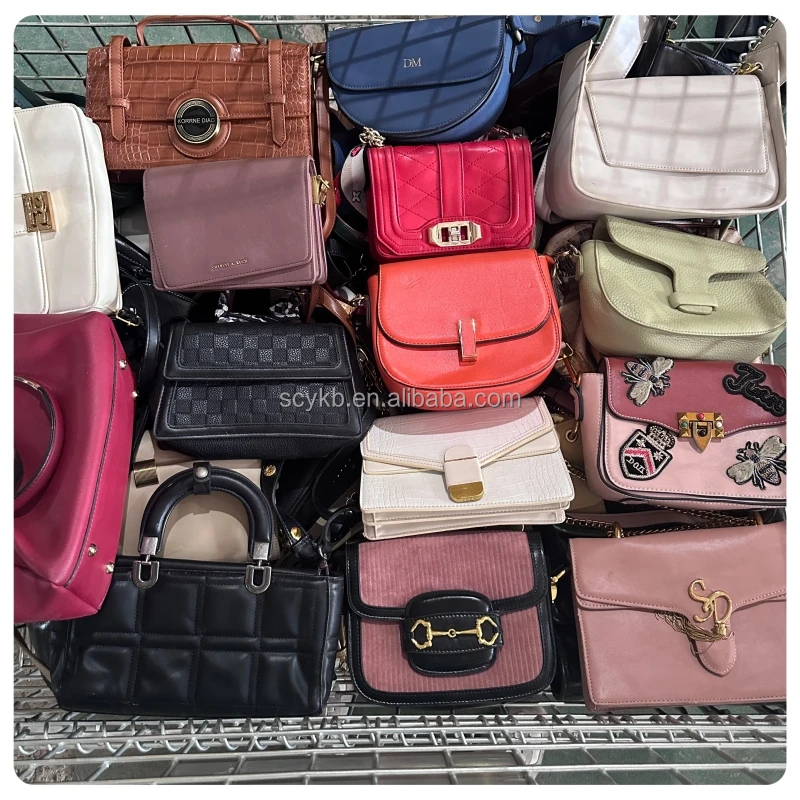 A2 philippines wholesale used bags ladies bag luxury branded designer used sling handbags Ukay second hand bags in bales