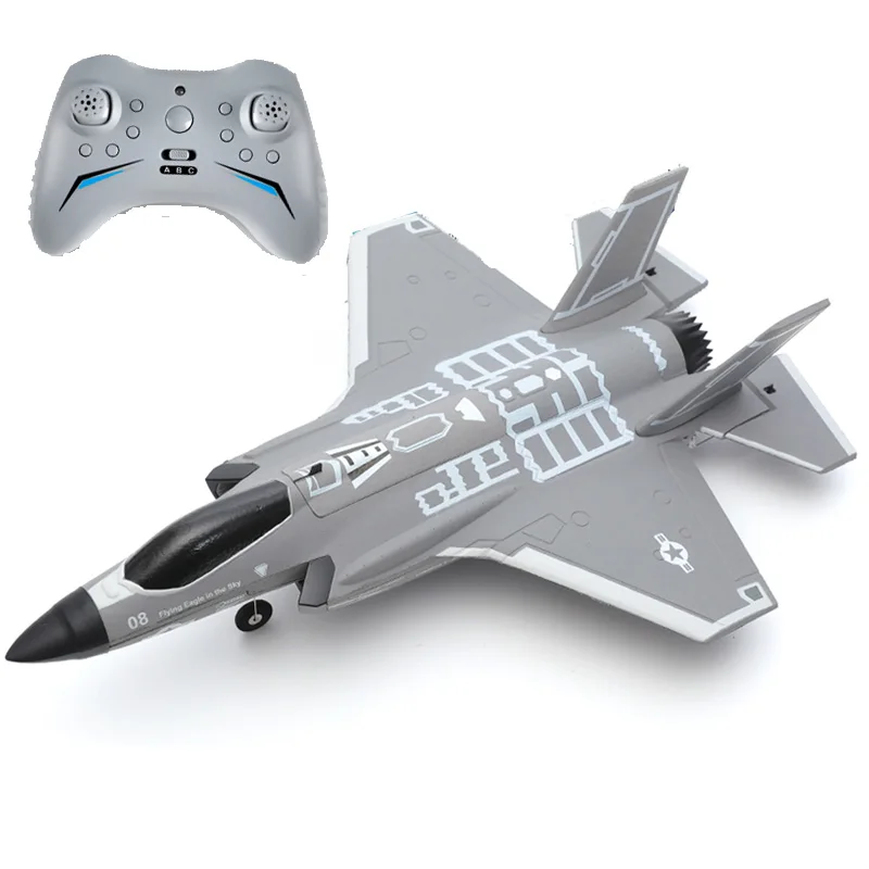F35 EPP Foam Culvert RC Fighter Jet FX9635 2.4G 4CH 3D6G Stunt Fliying Glider Aircraft Model