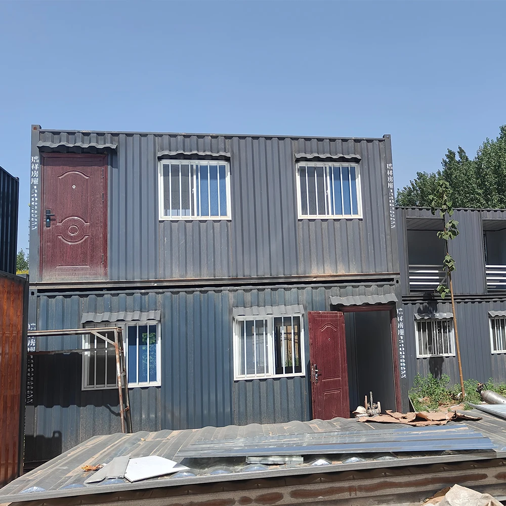 China Wholesale Cheap Prefab Price 40ft Houses Folding Container House