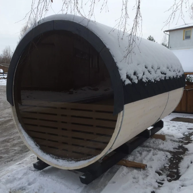 Hot Selling Modern Red Cedar 6 Person Outdoor Infrared Sauna Room