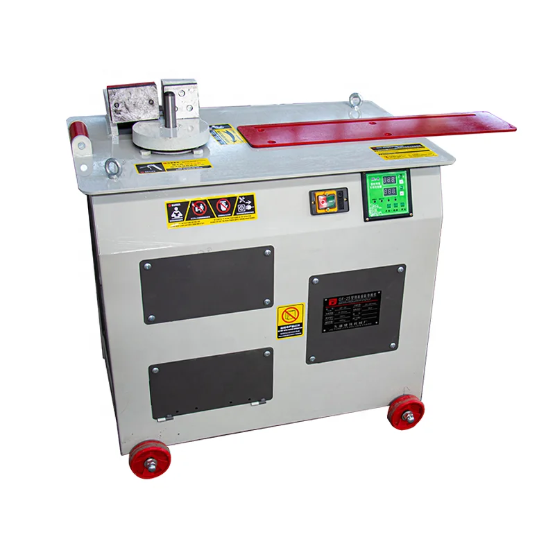 Manual Control 220V Single Phase Wrought Steel Bar Bender Spiral Iron Rod Bending Machine