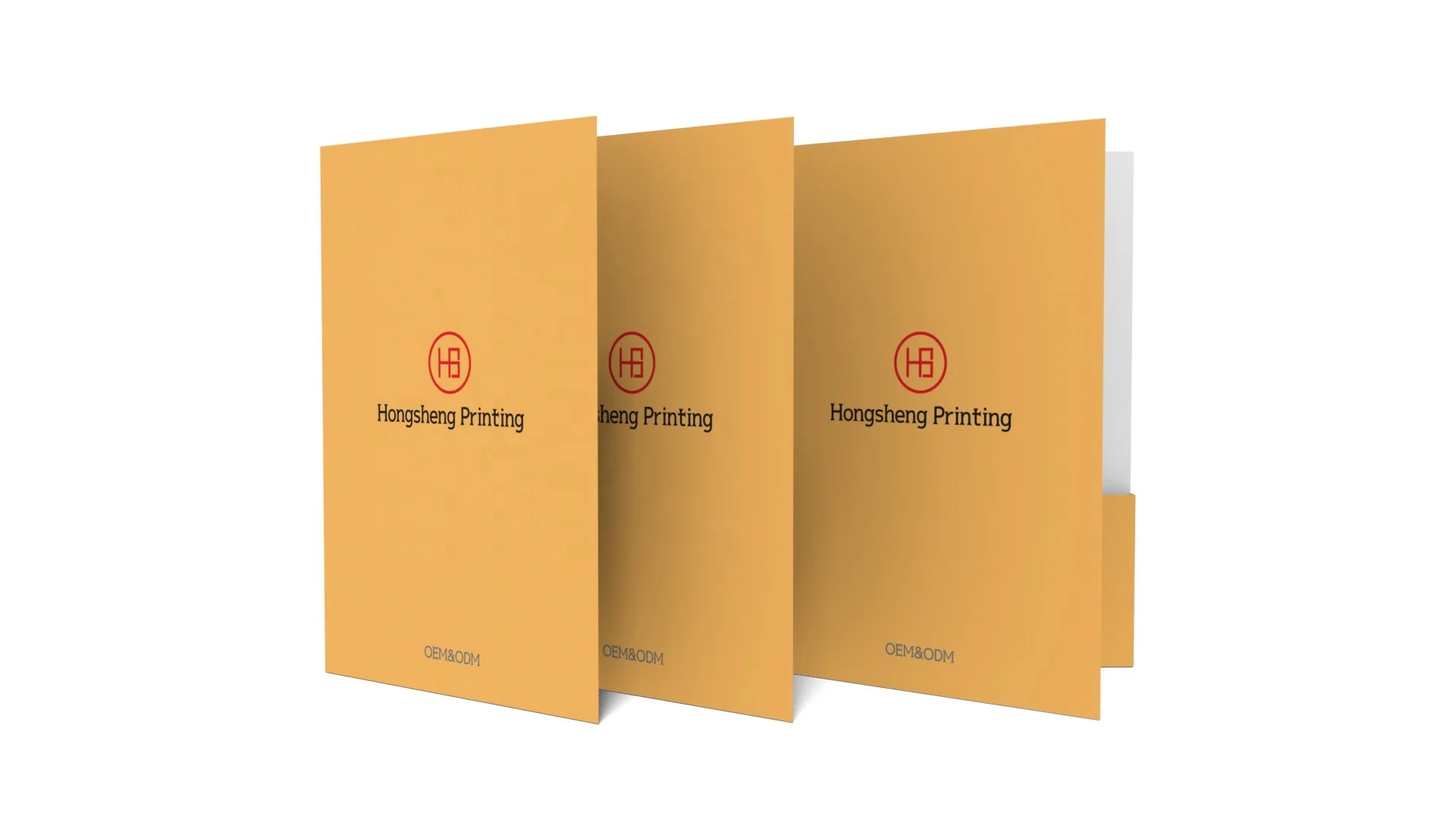 5'x7' Flat glossy finish paper folded menu cards with inside printing