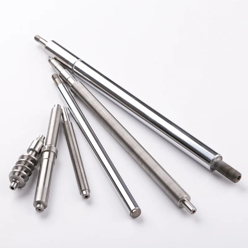 
Production of automatic door motor worm screw worm thread grinding cyclone milling external processing 