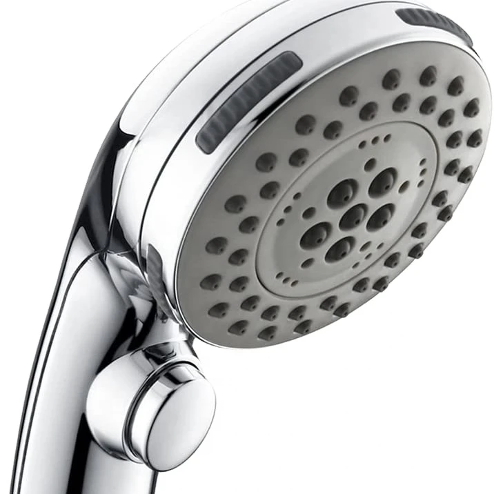 Redge High Pressure Handheld Shower Head with ON/OFF Pause Switch 6-Functions Water Saving Shower head, Detachable Shower Head