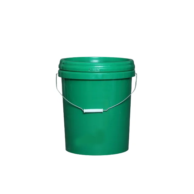 Wholesale Direct Sales 20 Liter White Plastic Paint Buckets With Lids And Handles For Sale