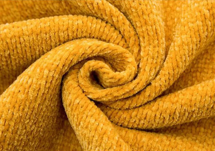 Chenille Yarn gold velvet coarse wool hand-knitted thread wholesale scarf thread crochet material bag chenille wool yarn