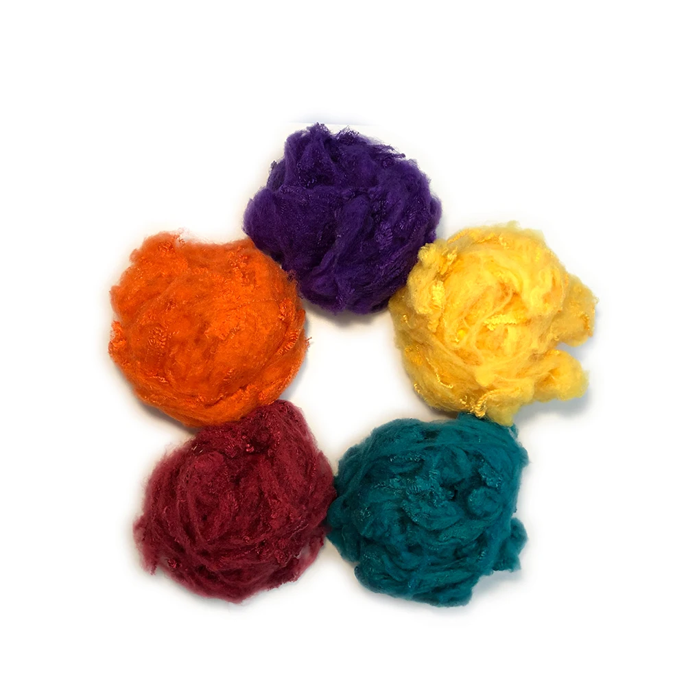 micro denier polyester fiber manufacturer