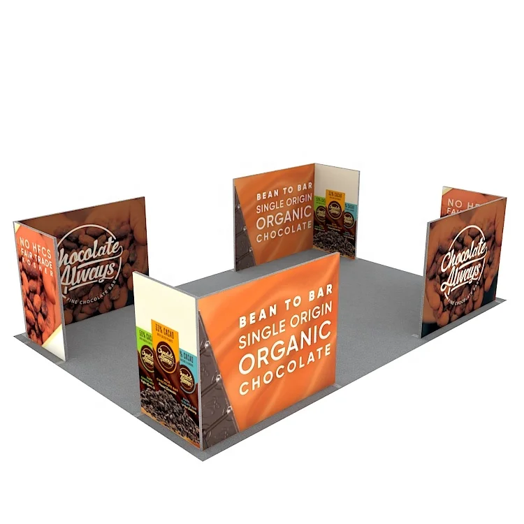 Художественные галереи отдельно стоящая легко устанавливаемая фотография Фон портативное другое оборудование для торговой выставки