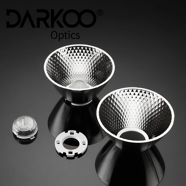 Customized High Quality Oem Omd Light Cob Reflector Led Cob Spotlight Adjustable Reflector Led Lens Reflector