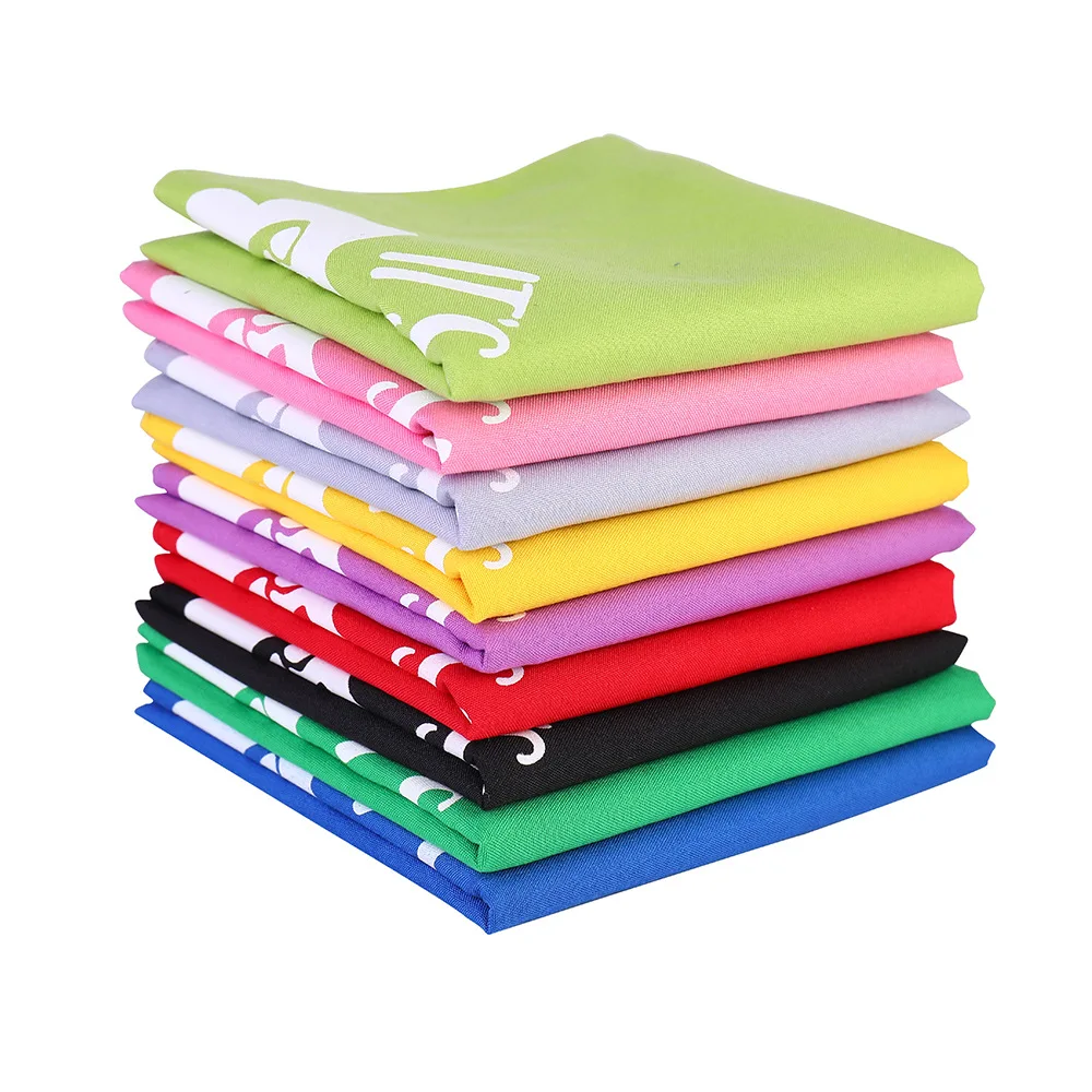 Custom Double Layers Dog Birthday Bandana Boy Girl Pet Dog Triangle Scarfs for Medium Dogs Themed Birthday Party Supplies