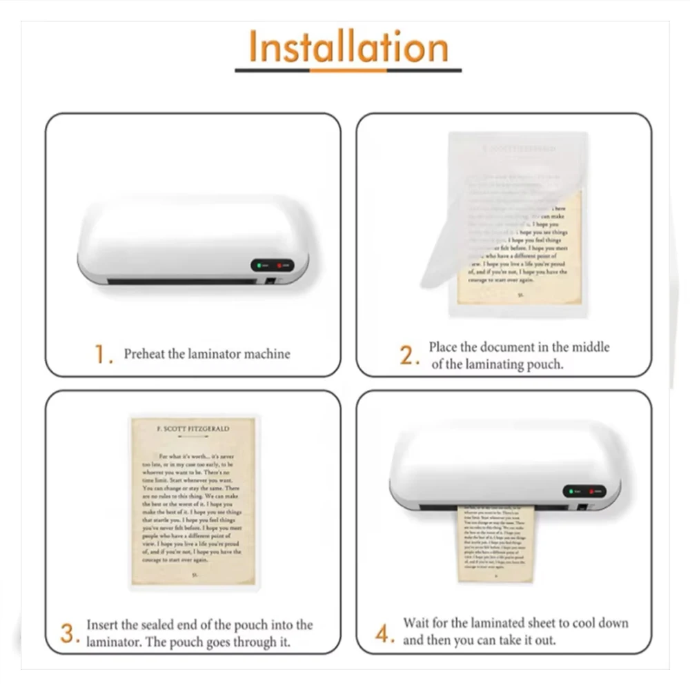 Huada Pet Laminated Plastic Film Sheet Paper 80mic A4 A3 Transparent Eva Laminating Pouches Film