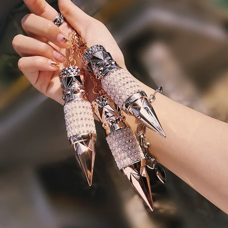 
New Diamond Luxury Lipstick Packaging Moisturizing Queen Scepter Tricolor Lipstick With Private Logo 