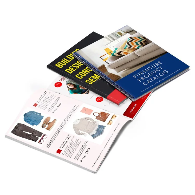 Customized Cheap Product Booklet Brochure Catalog Magazine Printing Service