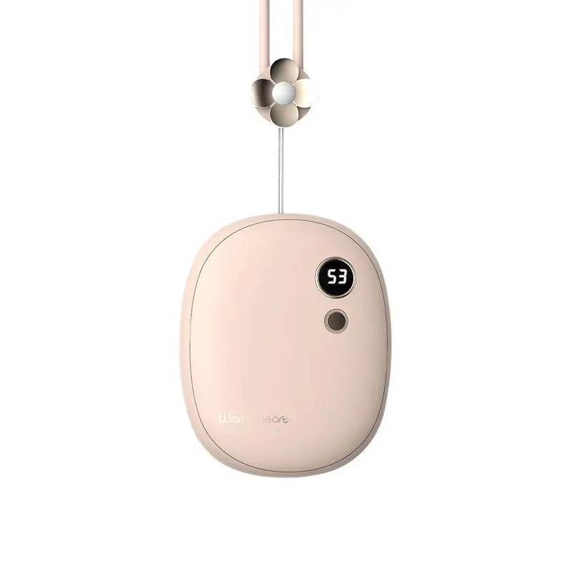 Hot Selling Winter Gift Separable Magnetic Electric Handwarmer 10000mah Usb Rechargeable Hand Warmer Power Bank With Lcd Display