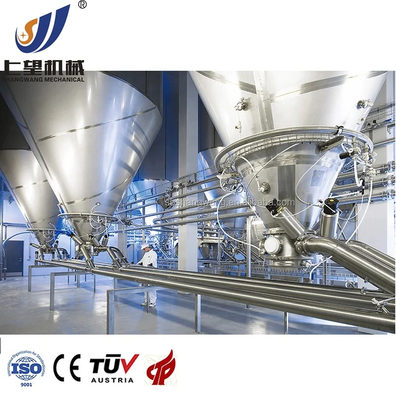 Customized spray drying machine for make milk powder soy milk processing machine coconut milk liquid to dry powder making machin