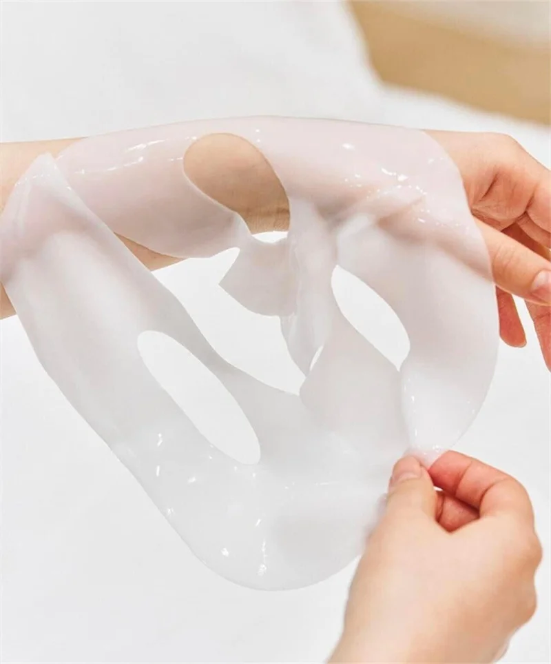 Private label Hydrogel Bio-collagen Mask Anti Wrinkle Face Firming Hydrating overnight Collagen sheet face mask