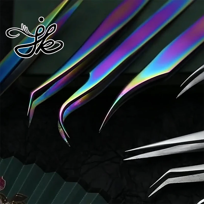 Good Black Anti-static Eyelash Extension VETUS Tweezers TS-10 TS-11 TS-12 TS-13 TS-14 TS-15